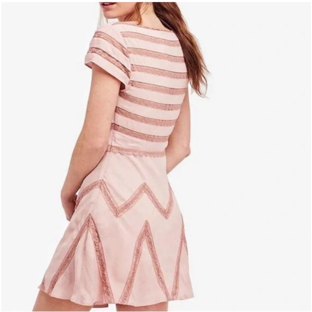 FREE PEOPLE Dusty Rose Dress - Picture 2 of 9